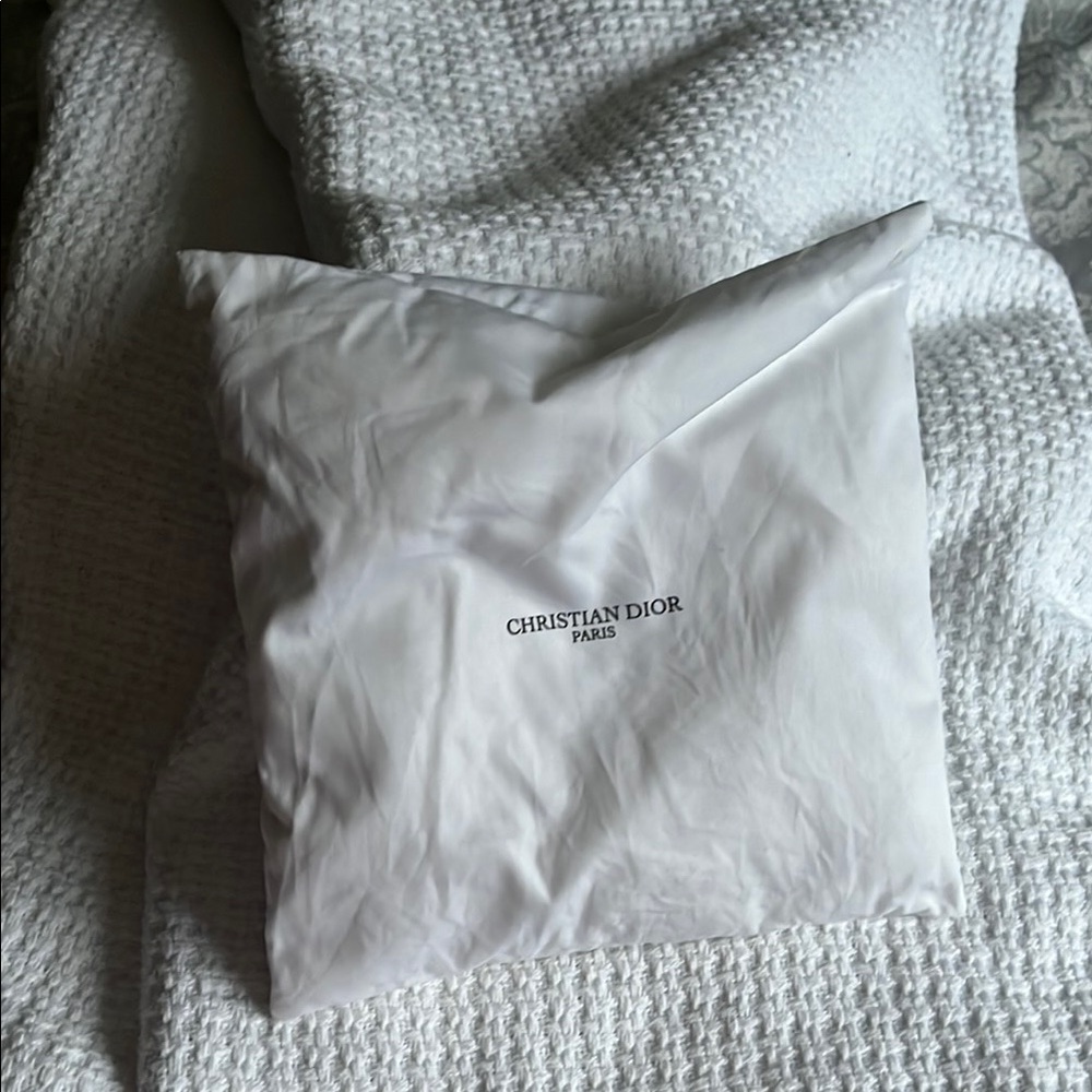 Christian Dior small pillow white